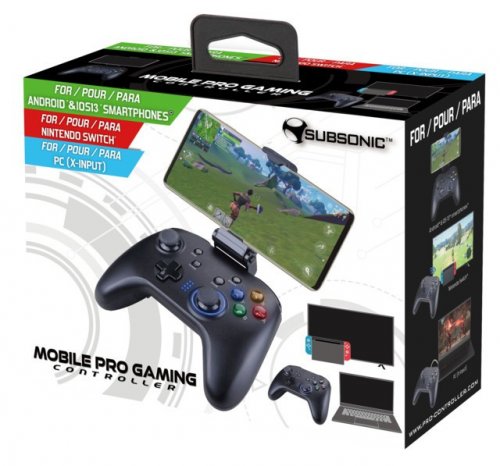 DEMO-Tuote: Subsonic: Mobile Pro Gaming Controller (Android, PC, Switch)