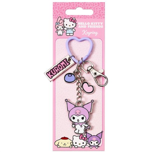 Avaimenper�: Hello Kitty - Kuromi Heart Ring