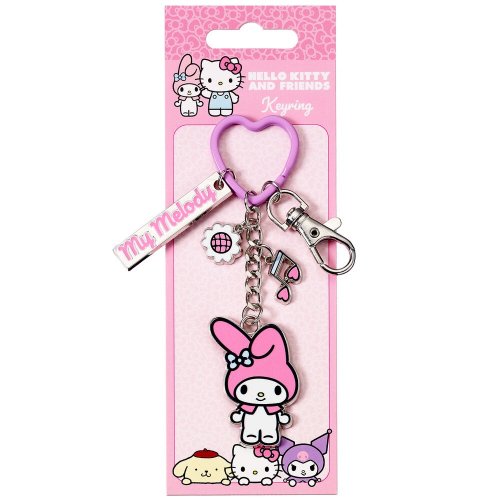Avaimenper�: Hello Kitty - My Melody Heart Ring