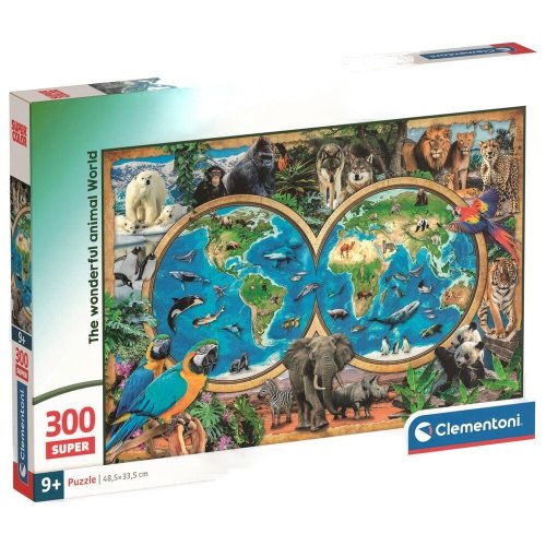 Palapeli: The Wonderful Animal World - Super Puzzle (300)