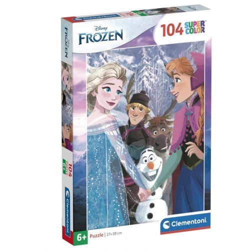 Palapeli: Disney Frozen - Supercolor (104)