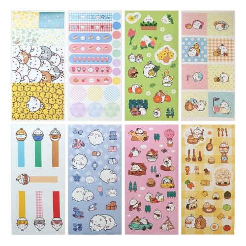 Tarra-arkki: Molang - Happy Days