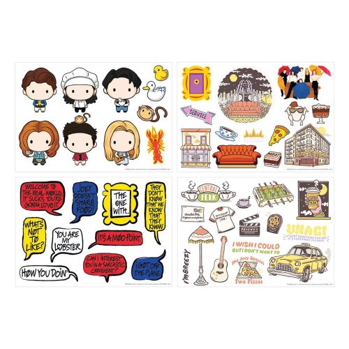 Tarra-arkki: Friends - Tech Sticker Pack