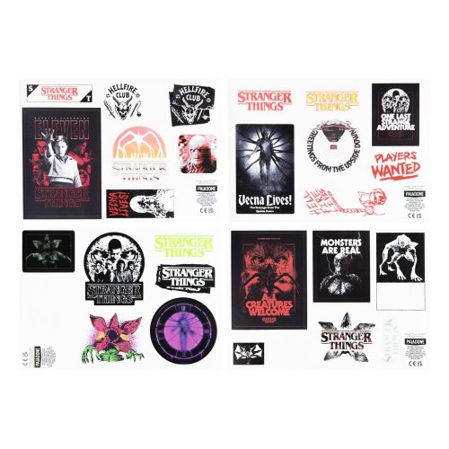 Tarra-arkki: Stranger Things 5 - Gadget Decals, Glow In The Dark