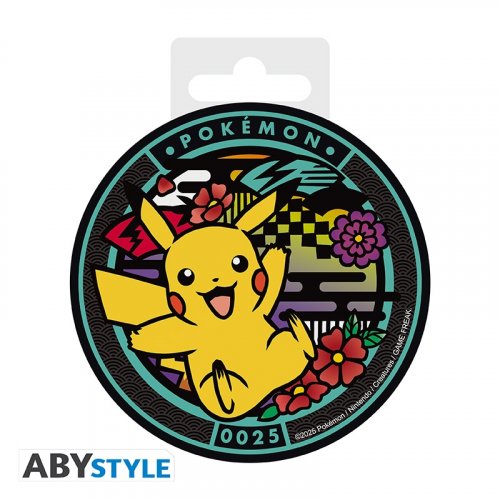 Lasinalunen: Pokemon - Pikachu, Ceramic Coaster