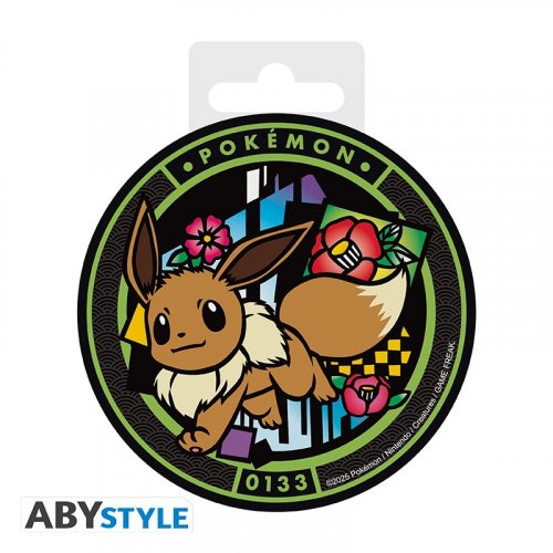 Lasinalunen: Pokemon - Eevee, Ceramic Coaster