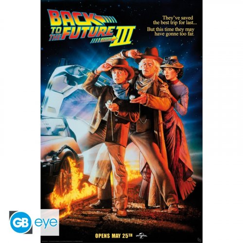 Juliste: Back To The Future - Movie 3 (91.5x61cm)