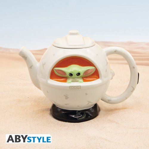 Teekannu: The Mandalorian - Grogu Spaceship (1200ml)