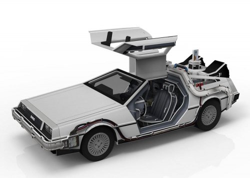 3D Palapeli: Back To The Future - Time Machine (157)