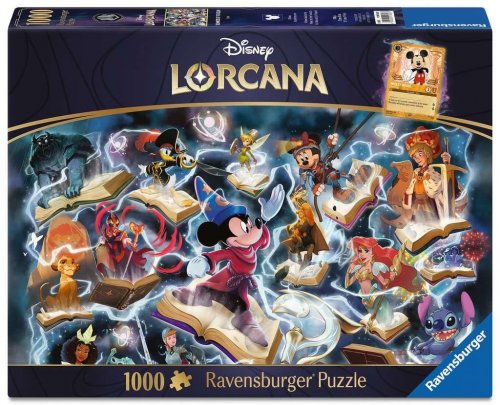 Palapeli: Disney Lorcana - Glimmers Of The Realm Steel (1000)