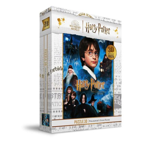 Palapeli: Harry Potter - Philosophers Stone, 3D-effect (100)