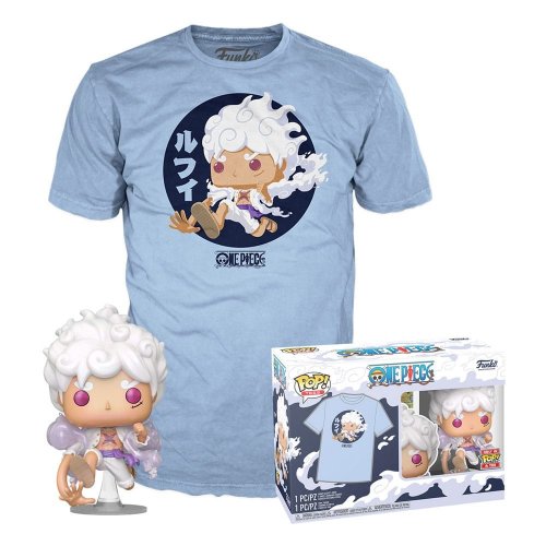 Funko Pop! & Tee: One Piece - Luffy Fifth Gear (L)