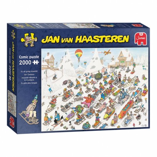 Palapeli: Jan Van Haasteren - Its All Going Downhill (2000)