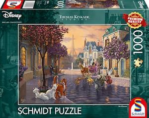 Palapeli: Thomas Kinkade: Disney - The Aristocats  (1000)