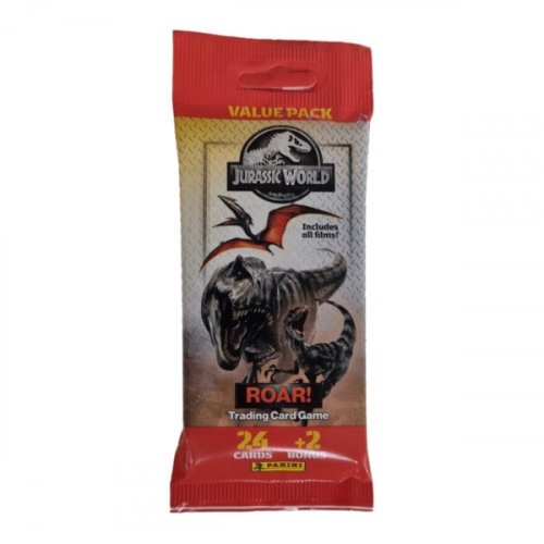 Jurassic World Roar: Trading Cards Fat Pack Booster