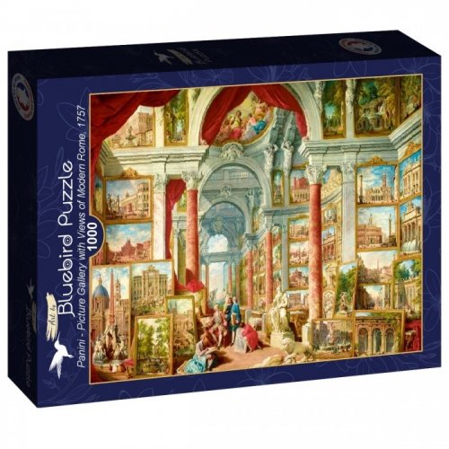Palapeli: Panini - Picture Gallery With Views Of Modern Rome (1000)