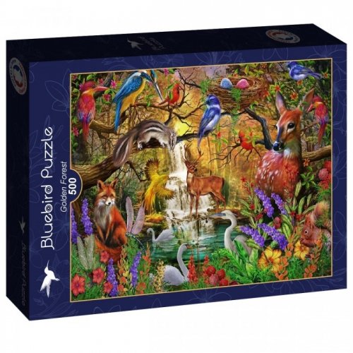 Palapeli: Golden Forest (500)