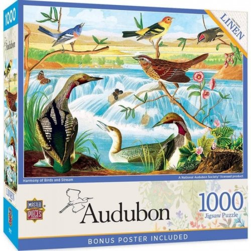 Palapeli: Harmony Of Birds & Stream (1000)