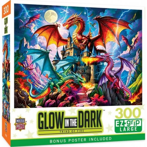 Palapeli: Triad Of Fire (Glow in the Dark) (300)