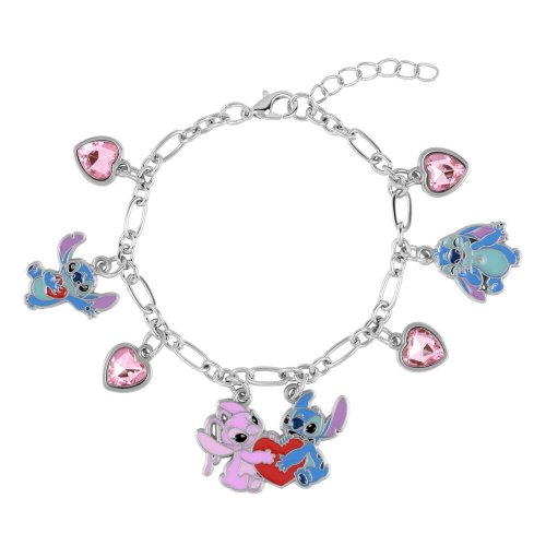 Rannekoru: Disney Stitch - Angel Charm Bracelet