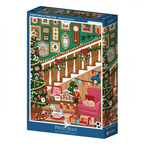 Palapeli: Christmas Staircase (500)