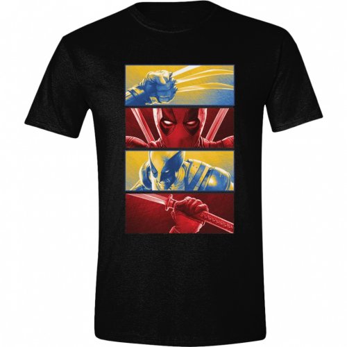 T-Paita: Deadpool - Deadpool And Wolverine Boxes - Small