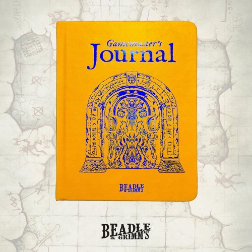 Muistikirja: Gamemasters Journal - Orange Portal (A5)