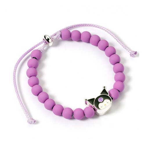 Ranneke: Hello Kitty - Purple Beads With Kuromi Charm