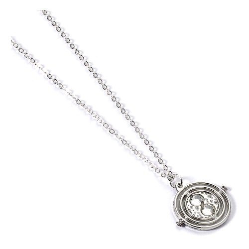 Kaulakoru: Harry Potter - Time Turner Charm (silver Tone)
