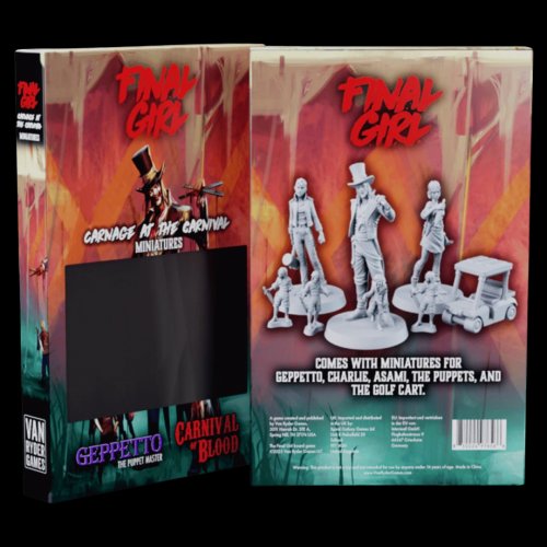 Final Girl: Carnage At The Car Miniatures