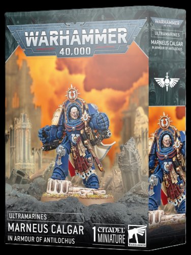 Space Marines: Ultramarines - Marneus Calgar in Armour of Antilochus