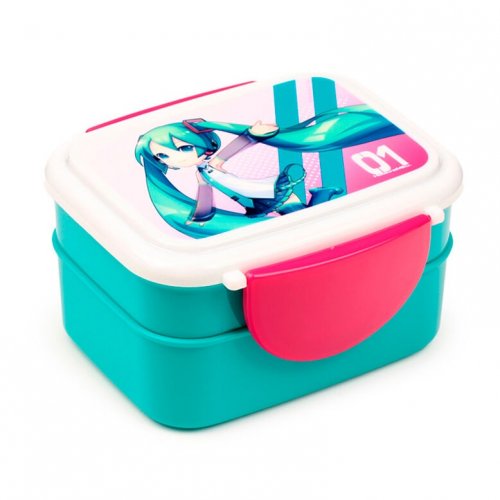 Ev�srasia: Hatsune Miku - 01 (Lunch Box + Cutlery)