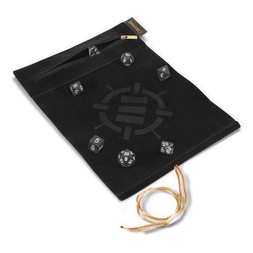 Enhance: Tabletop - Roll On, A Scroll Bag With Dice (Black)