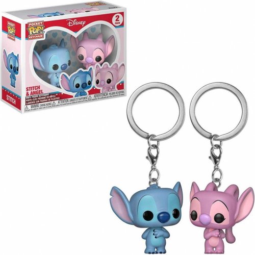 Funko Pocket Pop!: Disney - Stitch & Angel, 2-pack