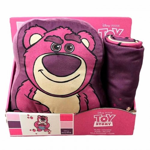 Peitto: Disney Pixar - Toy Story Lotso Polar, Blanket & Cushion