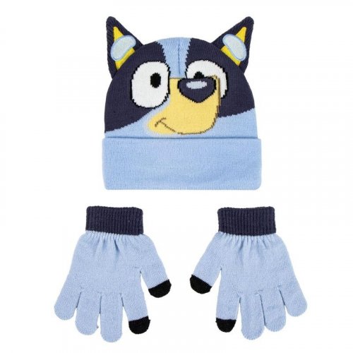 Pipo: Bluey - With Eears, Hat And Gloves Set