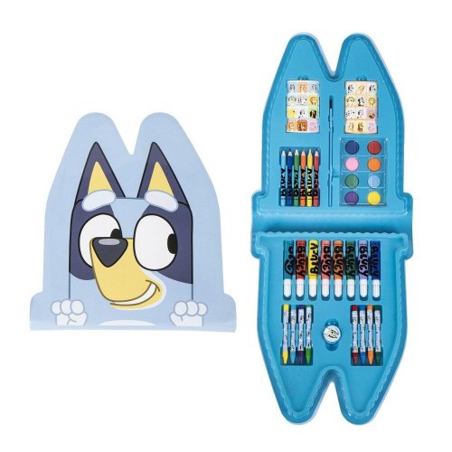 Kirjoitustarvikesetti: Bluey - Colouring Set