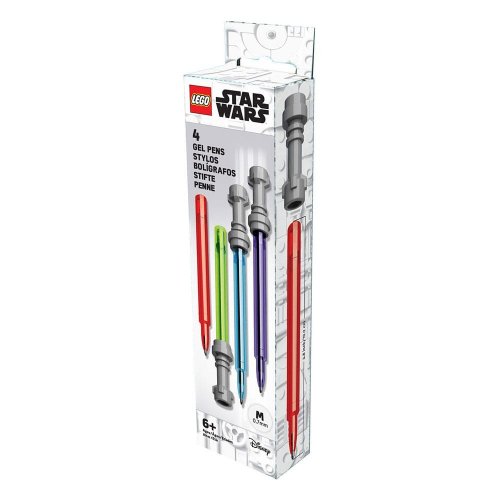 Kyn�: Lego Star Wars - Lightsaber Gel Pens, 4-pack