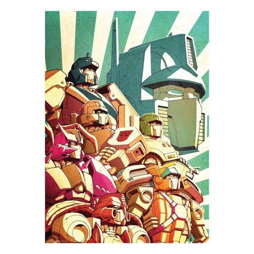 Juliste: Transformers - Art Print Optimus Prime, Limited Edition