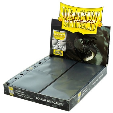 Dragon Shield: 8-pocket Pages - Sideloaded Non-glare Front (50)