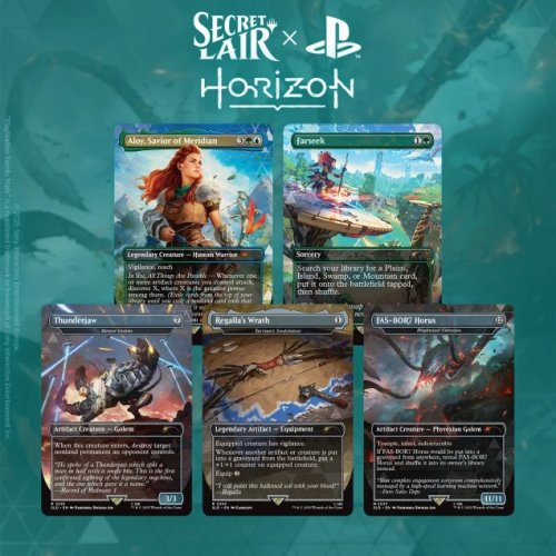 MtG: Secret Lair x Playstation - Horizon: Into the Forbidden West
