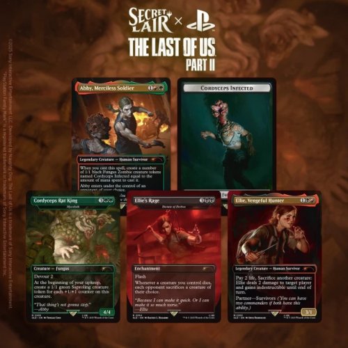 MtG: Secret Lair x Playstation - The Last of Us Part II