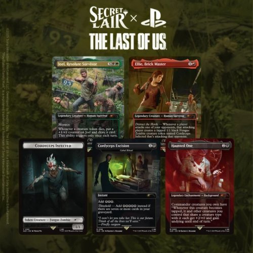 MtG: Secret Lair x Playstation - The Last of Us Part I