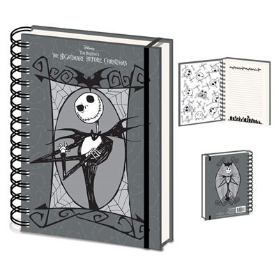 Muistikirja: The Nightmare Before Christmas - Spooky, Wiro (A5)