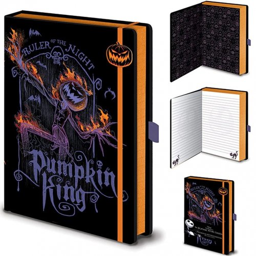Muistikirja: The Nightmare Before Christmas - Pumpkin King (A5)