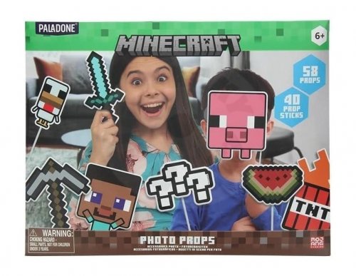 Photo Props: Minecraft Bumper Pack (58 Pcs)