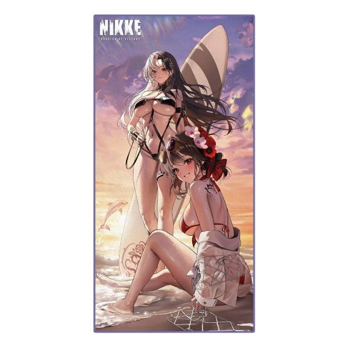 Pyyhe: Goddess Of Victory - Nikke Rosanna & Sakura (150x75cm)