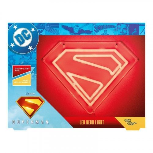 Lamppu: Dc Comics - Superman Neon, Led Wall Light