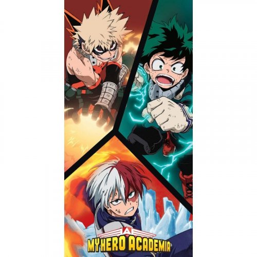 Pyyhe: My Hero Academia - 3 Heroes Ver. 1 (140x70cm)