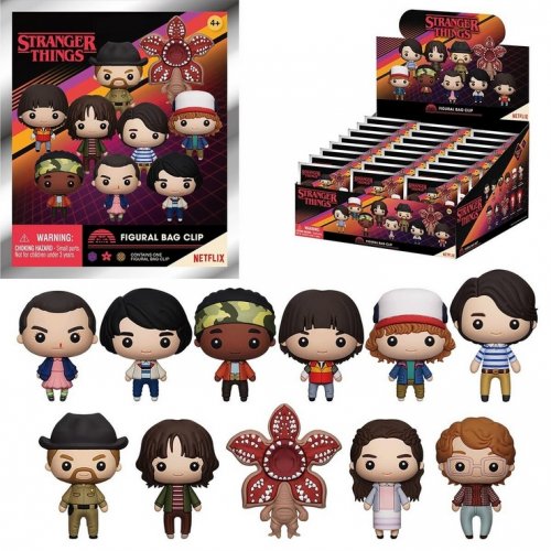 Avaimenper�: Stranger Things - Series 1 Bag Clips (Satunnainen)